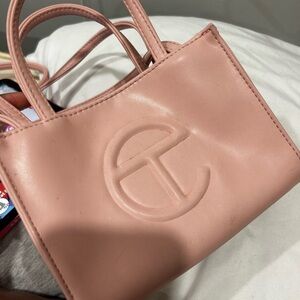 Telfar Blush Mini Bag With Dustbag